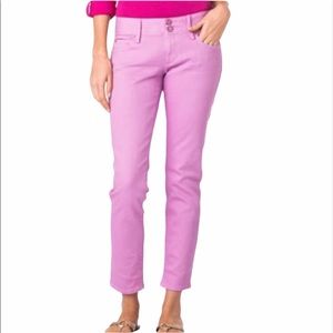 LILLY PULITZER pink Worth skinny jeans
